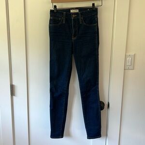 Madewell 10” High Rise Skinny Jeans - Size 25